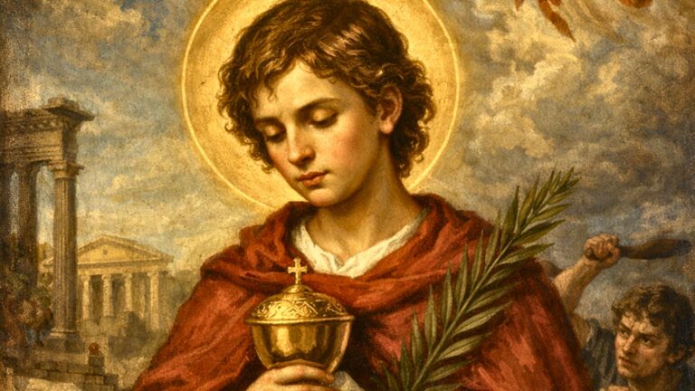 Tarsicius Märtyrer Eucharistie